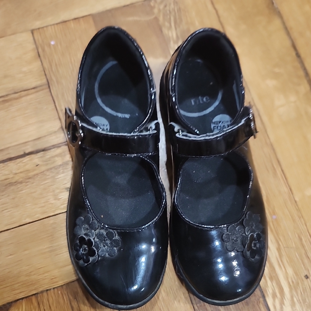Stride Rite Holly Black Mary Jane Shoes 1W